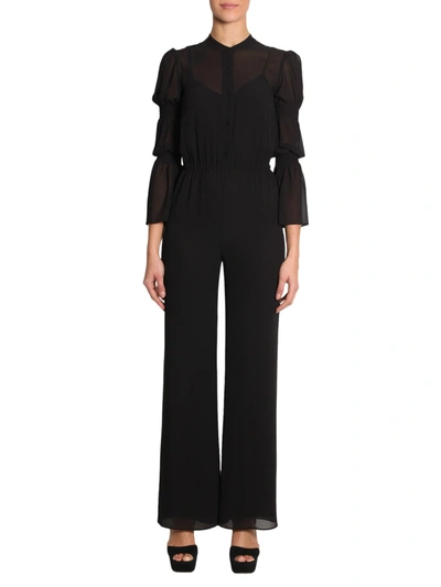 Michael Michael Kors Crêpe Jumpsuit In Black