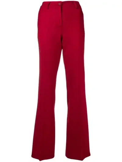 P.a.r.o.s.h Tailored Trousers In Red