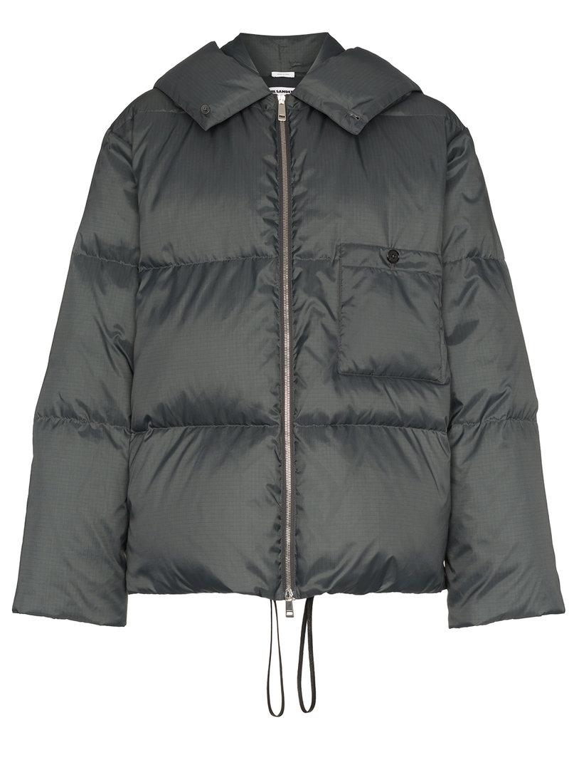 jil sander puffer jacket