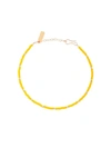 Hues Armband Mit Perlen In Yellow