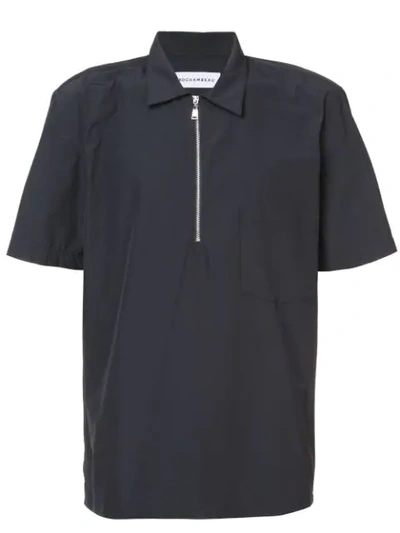 Rochambeau Zip Shirt - Blue