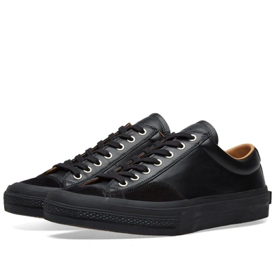 Dries Van Noten Leather Sneaker In Black