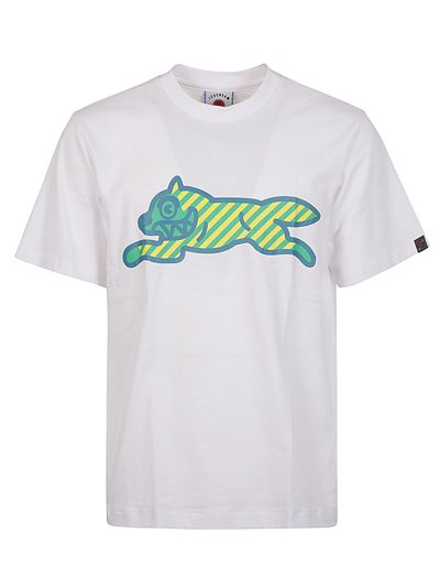 Icecream White Running Dog T-shirt