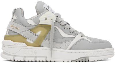 Axel Arigato Gray Astro Sneakers In Grey/white
