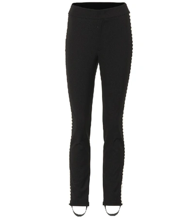 Moncler Bourget Pants W/ Contrast Side Details In Black