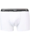 Dolce & Gabbana Fitted Boxers In W0800 Bianco Ottico