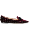 Jimmy Choo Gala Embellished Slippers - Red