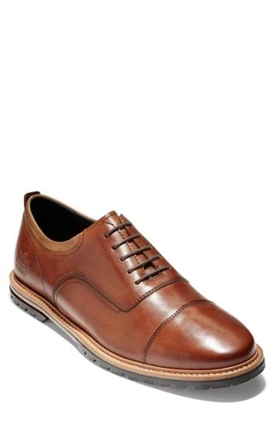 Cole Haan Raymond Grand Cap Toe Oxford In Mesquite Leather | ModeSens