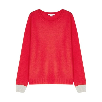 Duffy Pink Cashmere Jumper In Bright Pink