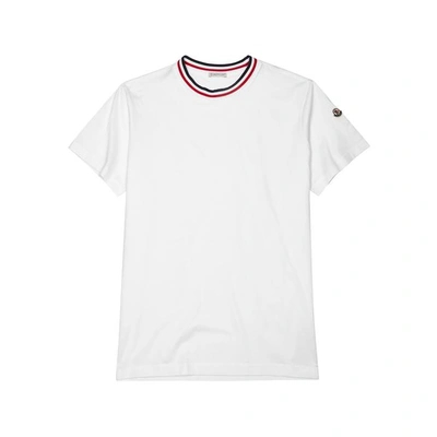 Moncler White Cotton T-shirt