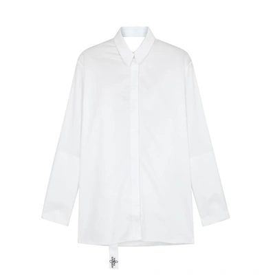 Absence Of Paper Page One Patient Zero Cotton Shirt In White