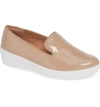 Taupe Patent Leather