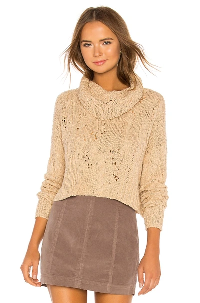 Free People Shades Of Dawn Pullover In Ivory