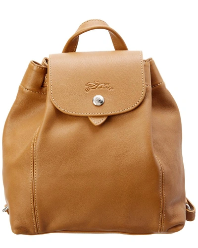 Longchamp Le Pliage Cuir Xs Leather Backpack In Nocolor