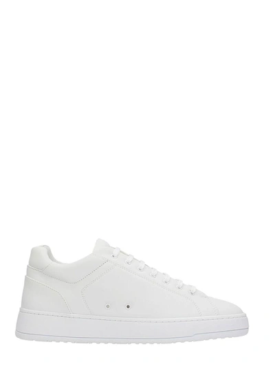 Etq. Low 4 White Leather Sneakers