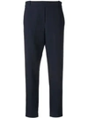 Kiltie Tailored Trousers In Blue