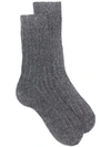 Paris Texas Ankle Socks - Grey