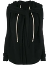 Rick Owens Drkshdw Shawl Jersey Cardigan - Black