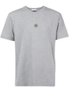 Stone Island Logo T In Grey