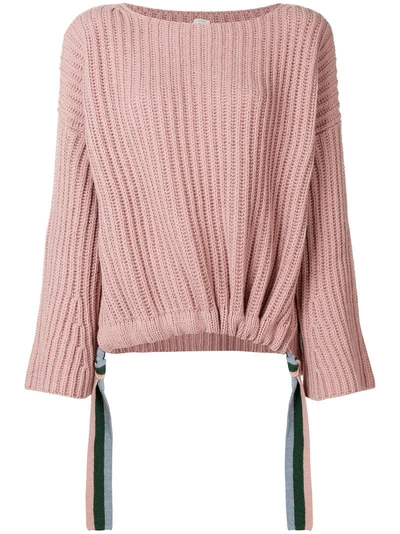 Pinko Barkeria Sweater In Pink