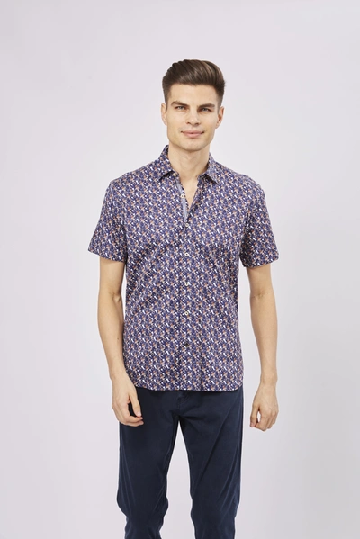Luchiano Visconti Deep Sea Divers Shirt In Multi