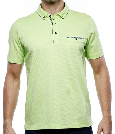 Luchiano Visconti Lime Green With Black Detailing In Multi