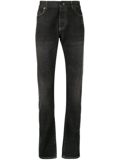 Saint Laurent Slim-fit Jeans In Grey