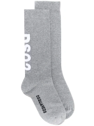 Dsquared2 Knitted Socks - Grey