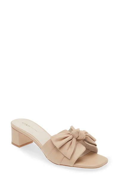 Koko + Palenki Sidney 2 Sandal In Nude Leather