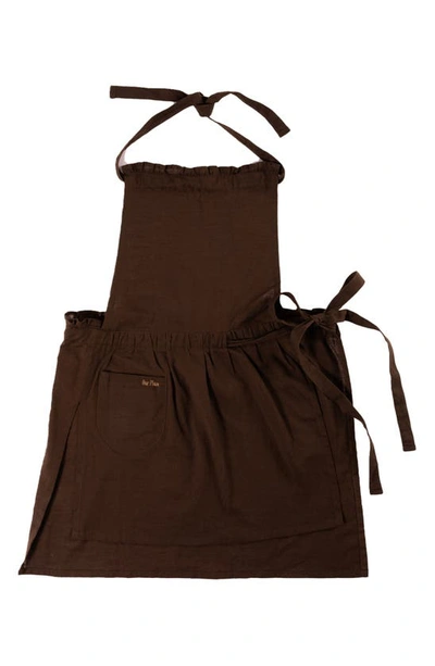 Our Place Hosting Apron In Charcoal