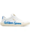 Golden Goose Deluxe Brand Logo Print Sneakers - White