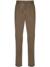 Dondup Classic Slim Chinos In Brown