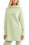 Free People Ottoman Slouchy Tunic In Honeydew