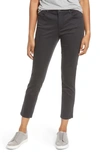 Wit & Wisdom 'ab'solution High Waist Ankle Skinny Pants In Dark Licorice