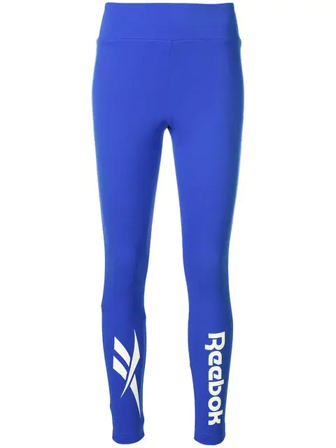 reebok blue tights