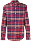 Aspesi Classic Checked Shirt - Red