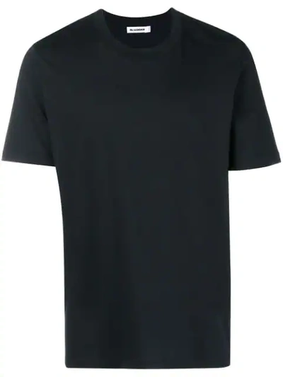 Jil Sander Classic Plain T-shirt - Blue