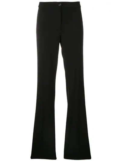 Moschino Tailored Trousers In Black
