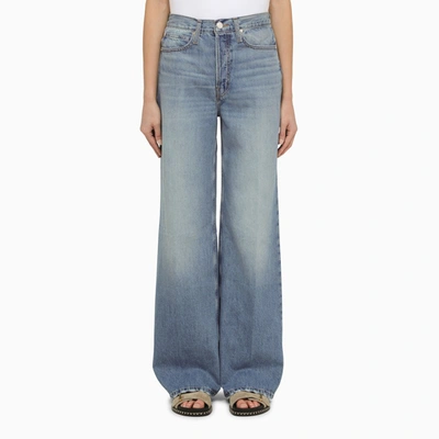 Frame Wide-leg Jeans 1978 Light Blue Denim