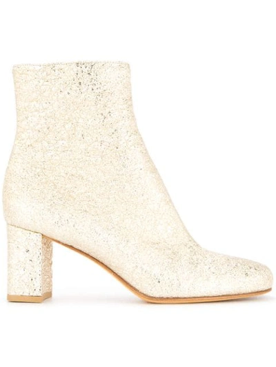 Maryam Nassir Zadeh Agnes Ankle Boots In Metallic