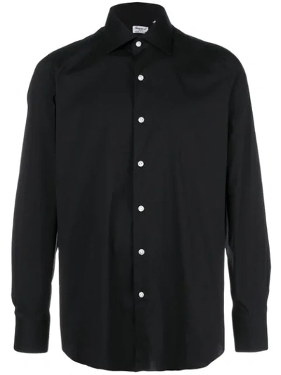 Finamore 1925 Napoli Milano Shirt In Black
