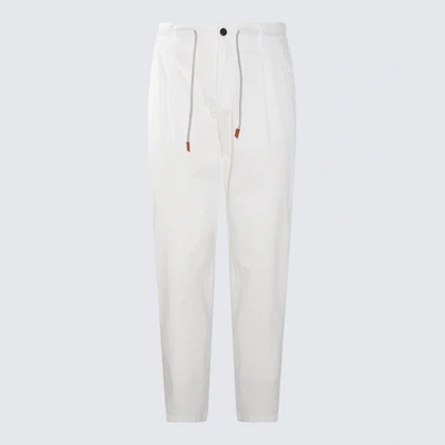 Eleventy Pantaloni In White