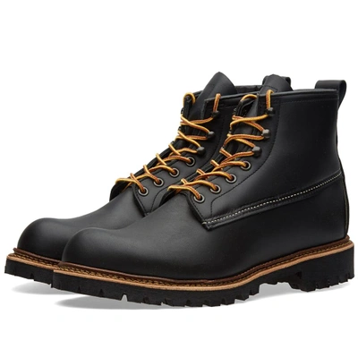 Red Wing 2930 Heritage Work 6" Ice Cutter Boot In Black