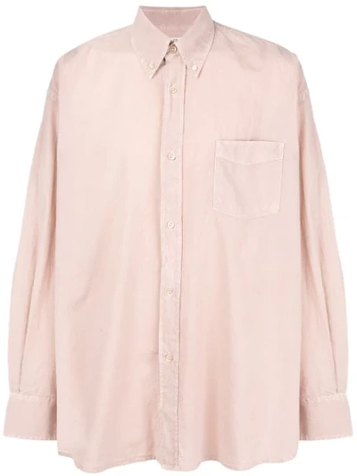 Our Legacy Borrowed Button Down Shirt In Pink