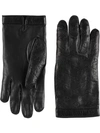 Gucci Signature Gloves In Black