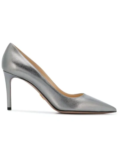 Prada Pointed Pumps In F0135 Cromo