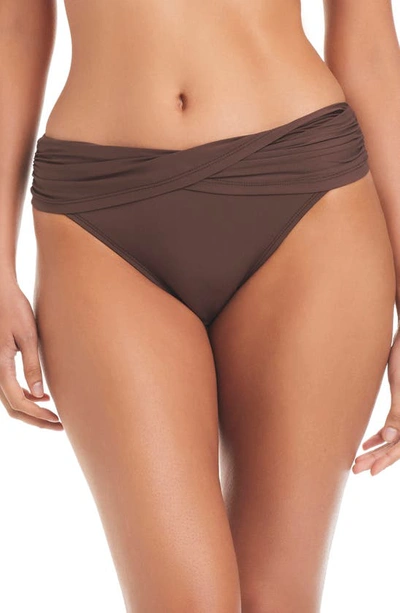 Bleu By Rod Beattie Hipster Bikini Bottoms In Hickory