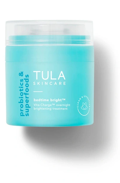 Tula Skincare Bedtime Bright Vita-charge Overnight Brightening Treatment With Niacinamide & Vitamin C 1.7 oz / 50