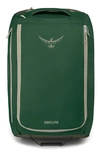 Osprey Daylite 85l 28-inch Wheeled Duffle Bag In Green Canopy/ Green Creek