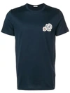 Moncler Logo Patch T-shirt In 773